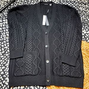 ELIE TAHARI FEI CABLE-KNIT SWEATER